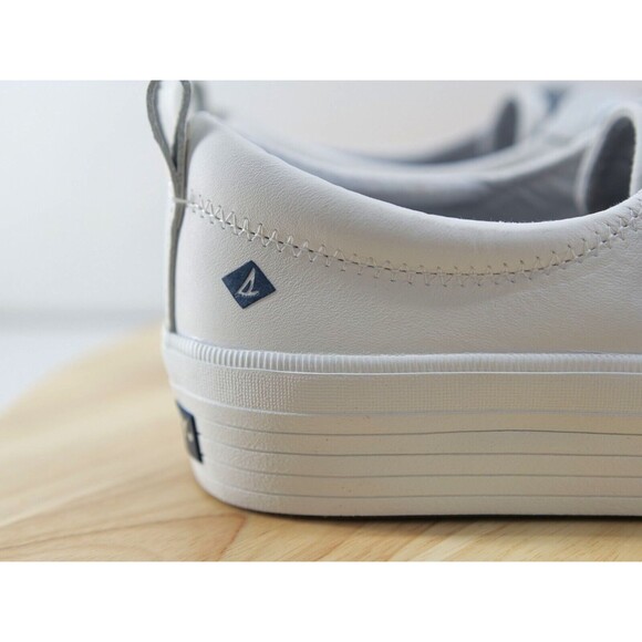 Sperry Women's Crest Vibe Platform Leather Sneaker‎ White 8.5 - Picture 2 of 16
